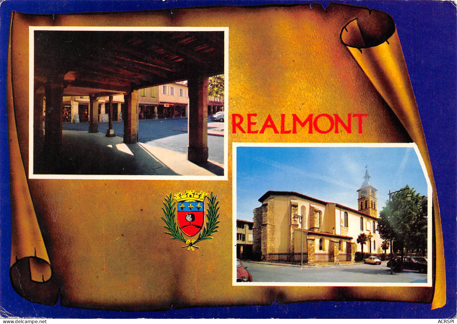 REALMONT Les Arcades   23 (scan Recto Verso)ME2643BIS - Realmont