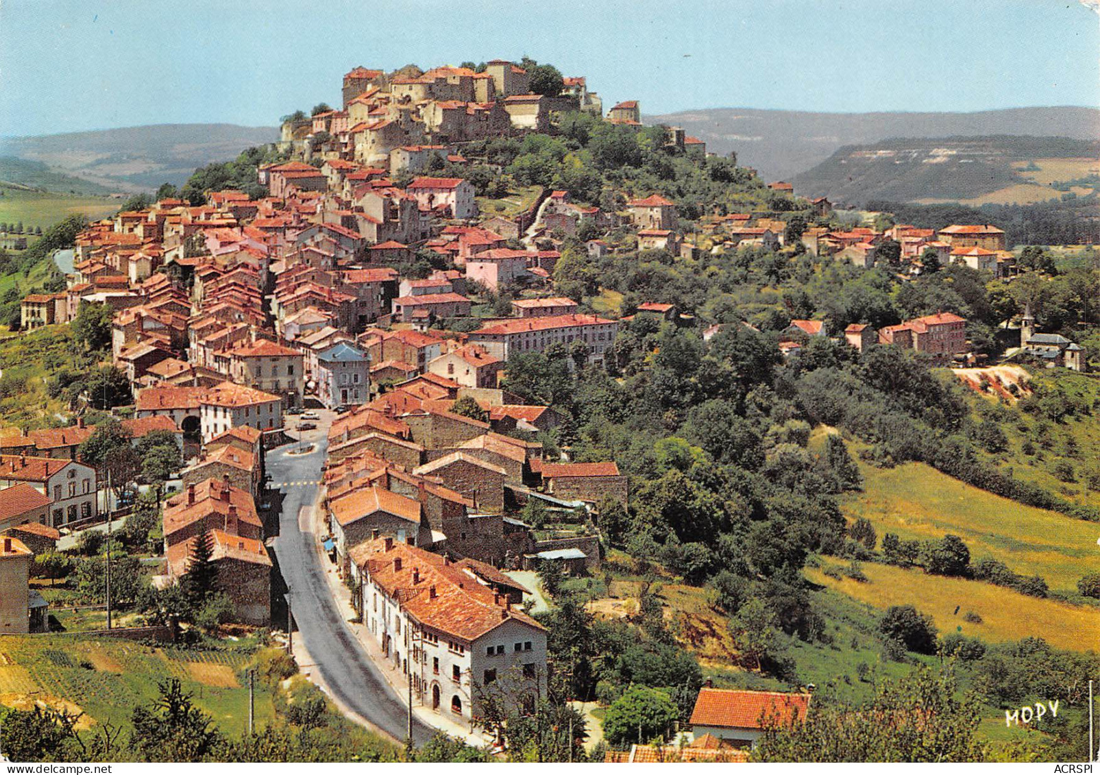 CORDES SUR CIEL  Village Cathare Entrée Du Village  2 (scan Recto Verso)ME2643TER - Cordes