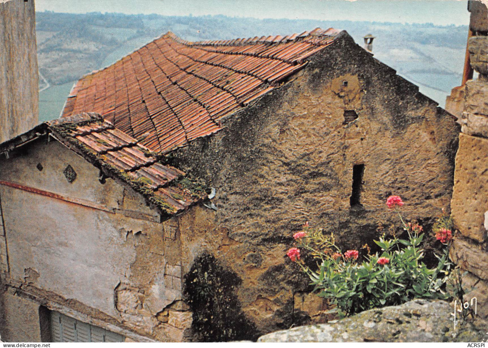 CORDES SUR CIEL  Village Cathare Maison Gothique  6 (scan Recto Verso)ME2643TER - Cordes