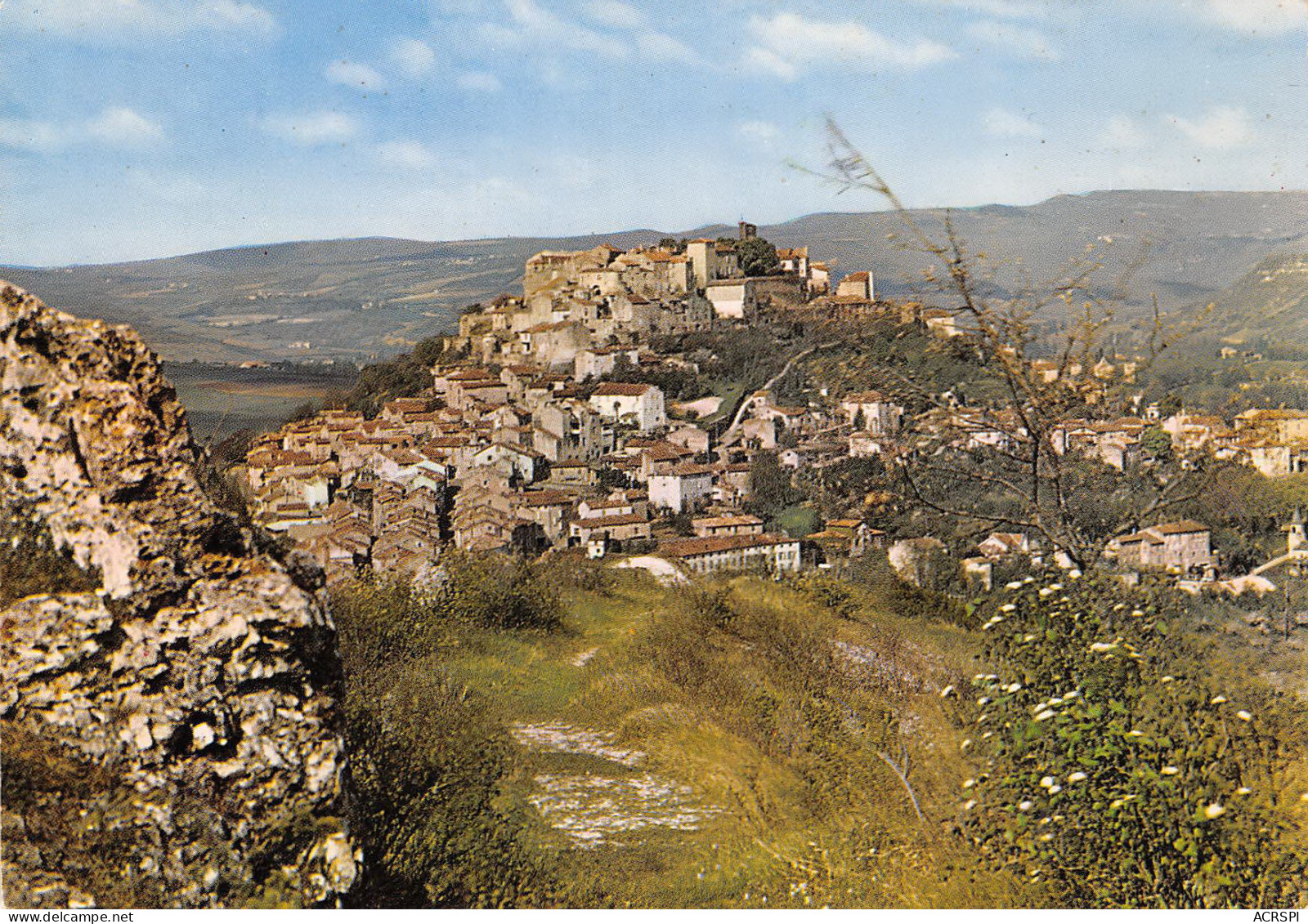 CORDES SUR CIEL  Village Cathare Vue Panoramique 22 (scan Recto Verso)ME2643TER - Cordes