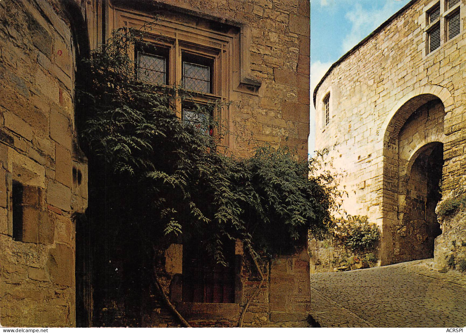 CORDES SUR CIEL   Portail Et Maison Renaissance 37 (scan Recto Verso)ME2643TER - Cordes