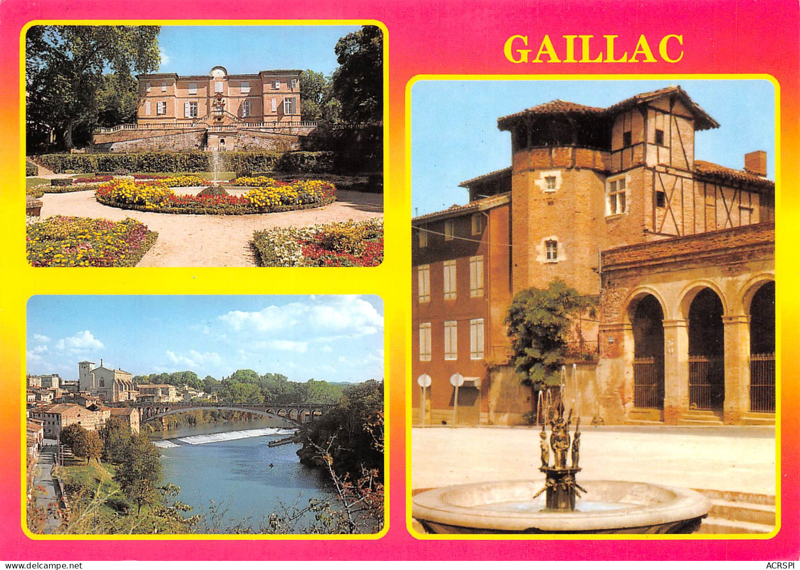 GAILLAC  Multivue 81 Tarn  2 (scan Recto Verso)ME2644BIS - Gaillac