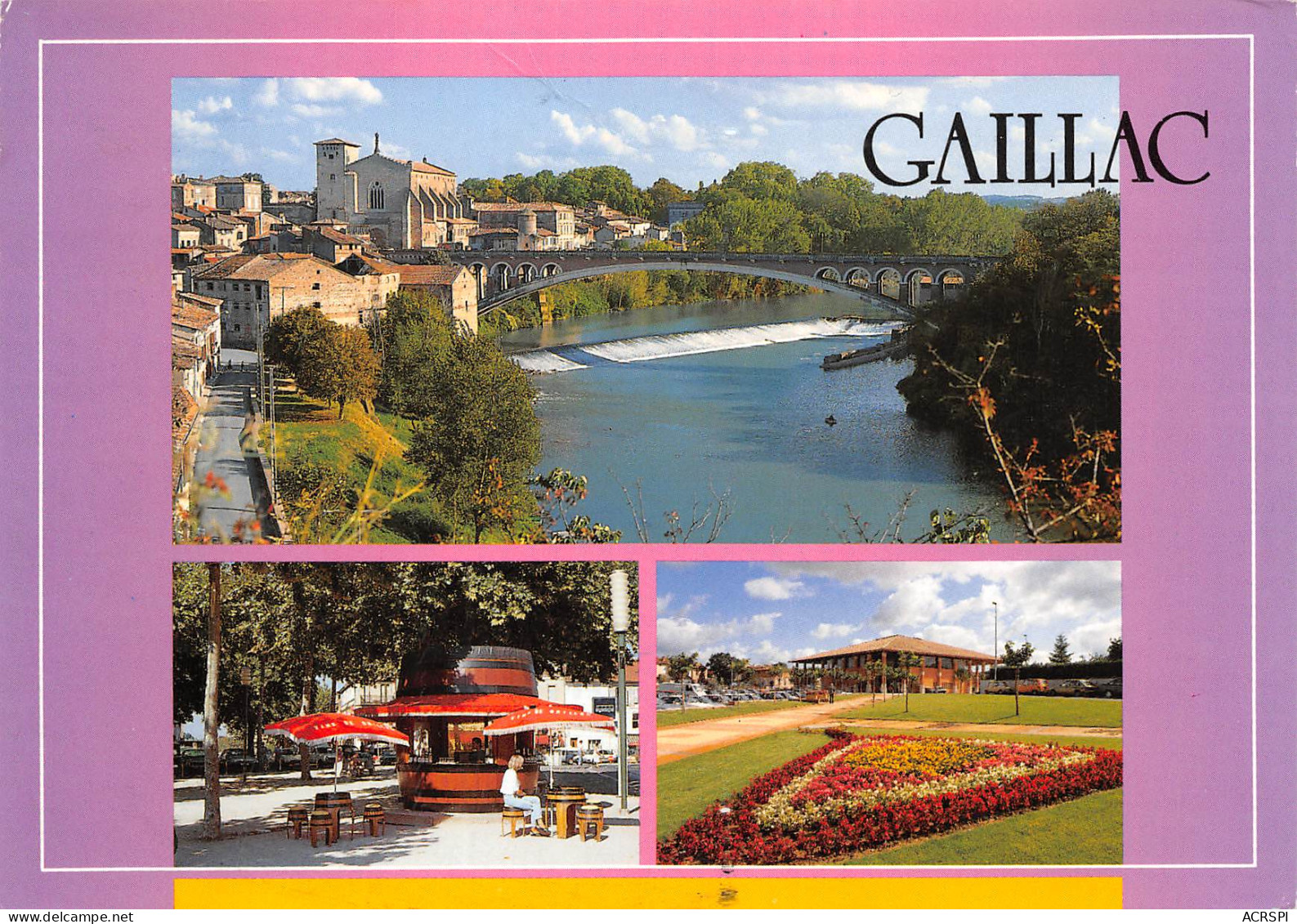 GAILLAC  81 Tarn  Célèbre Par Ses Crus Réputés  6 (scan Recto Verso)ME2644BIS - Gaillac