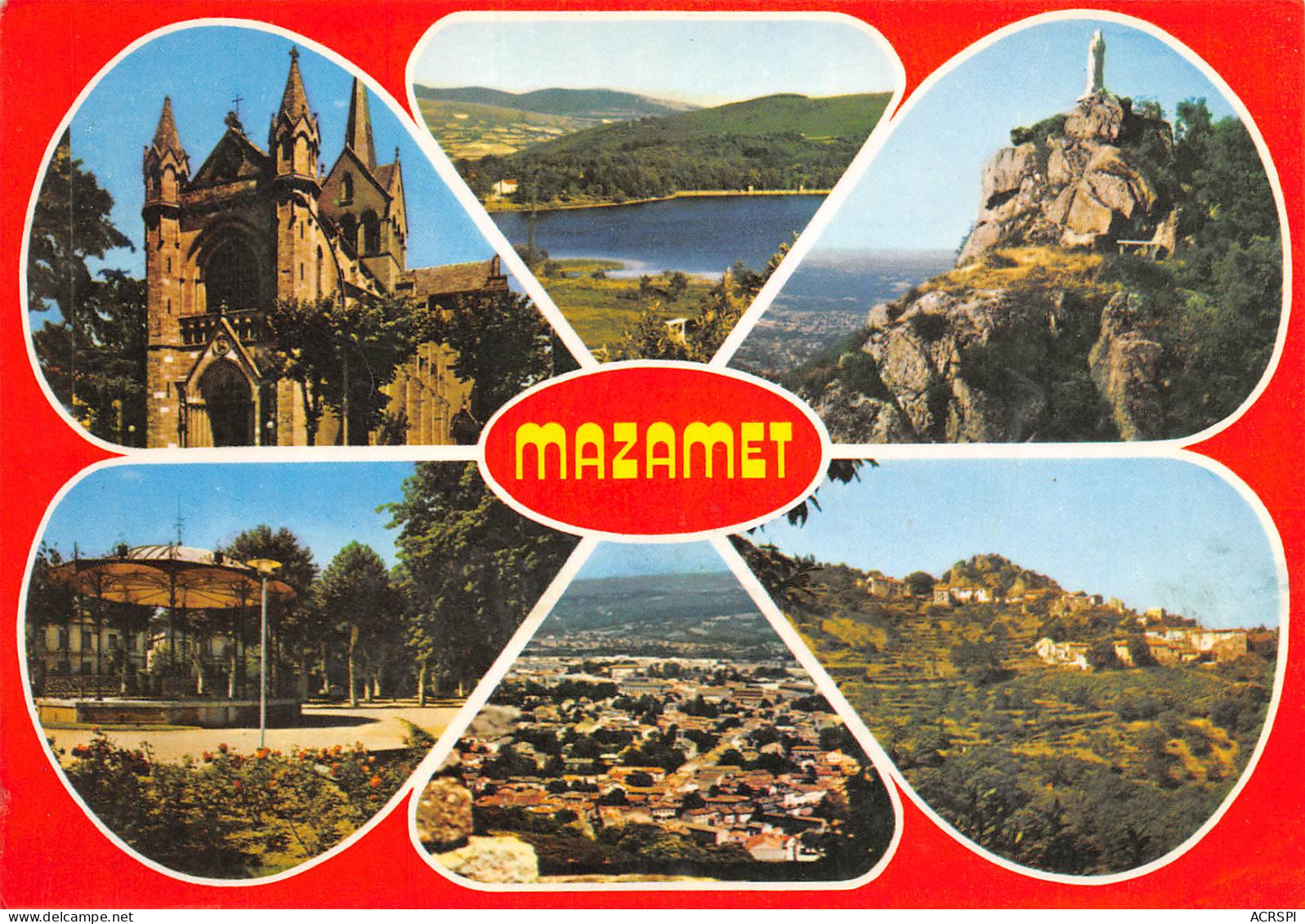 MAZAMET  Multivue Au Pied De La Montagne Noire  33 (scan Recto Verso)ME2644BIS - Mazamet