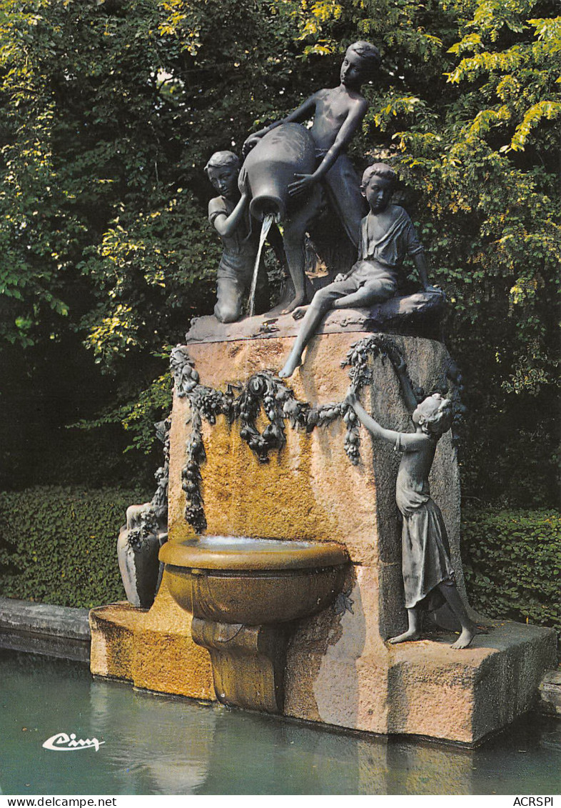 LE CREUSOT Parc Du Chateau De La Verrerie Statues De Antonin Carles  26 (scan Recto Verso)ME2644TER - Le Creusot