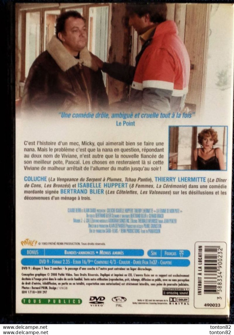 La Femme De Mon Pote - COLUCHE- Thierry Lhermitte - Isabelle Huppert . - Comedy