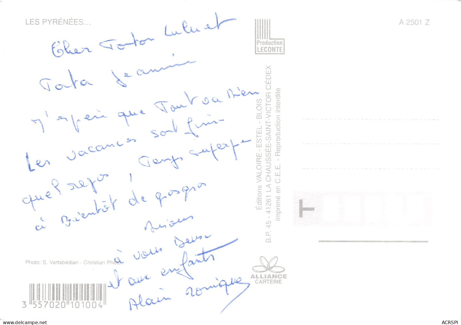 PYRÉNÉES CATALANES C'est Chouette Villefranche – Vernet-les-Bains à Latour-de-Caro 43 (scan Recto Verso)ME2644TER - Ceret