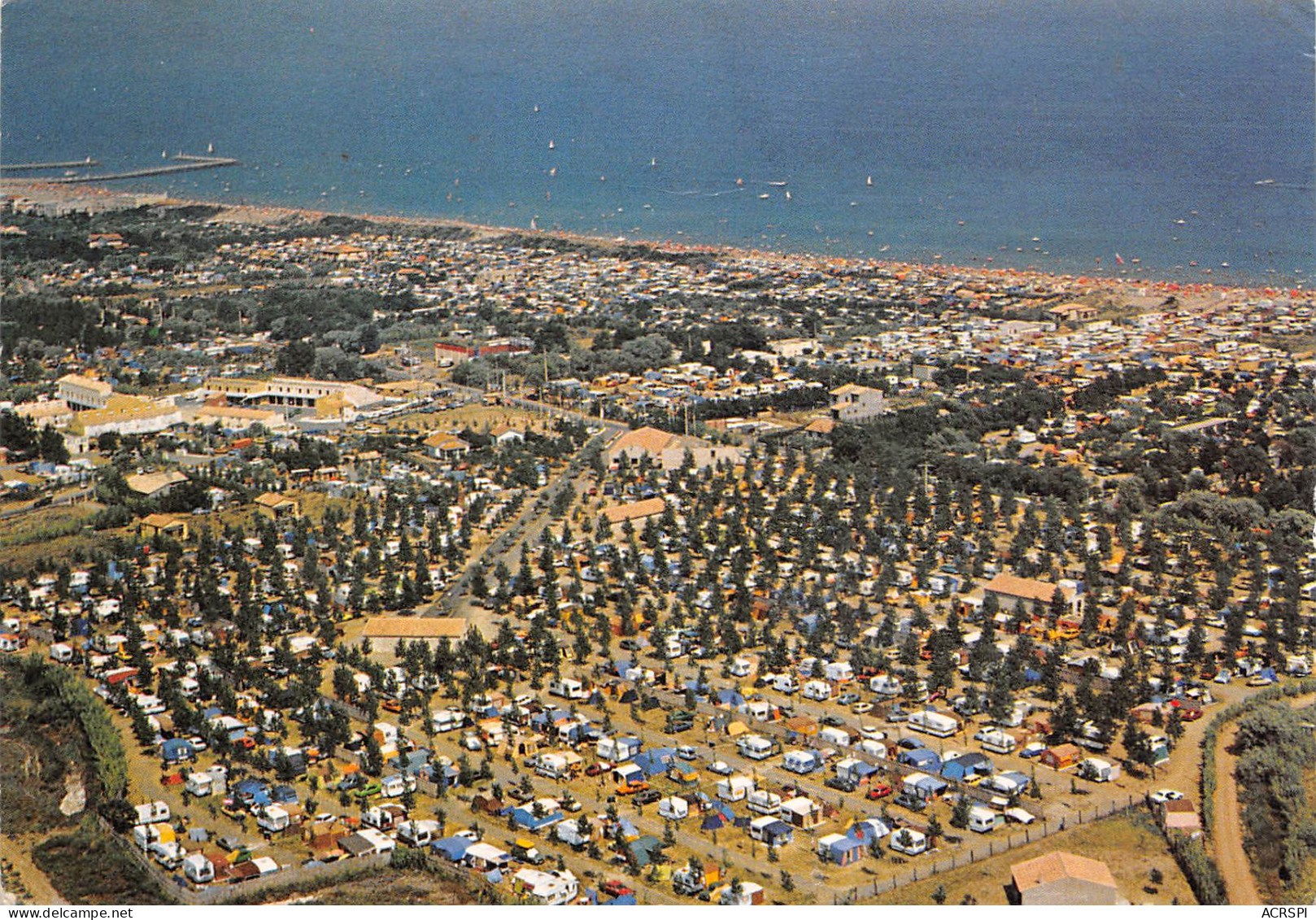 MARSEILLAN PLAGE  Camping CHARLEMAGNE  44 (scan Recto Verso)ME2644TER - Marseillan