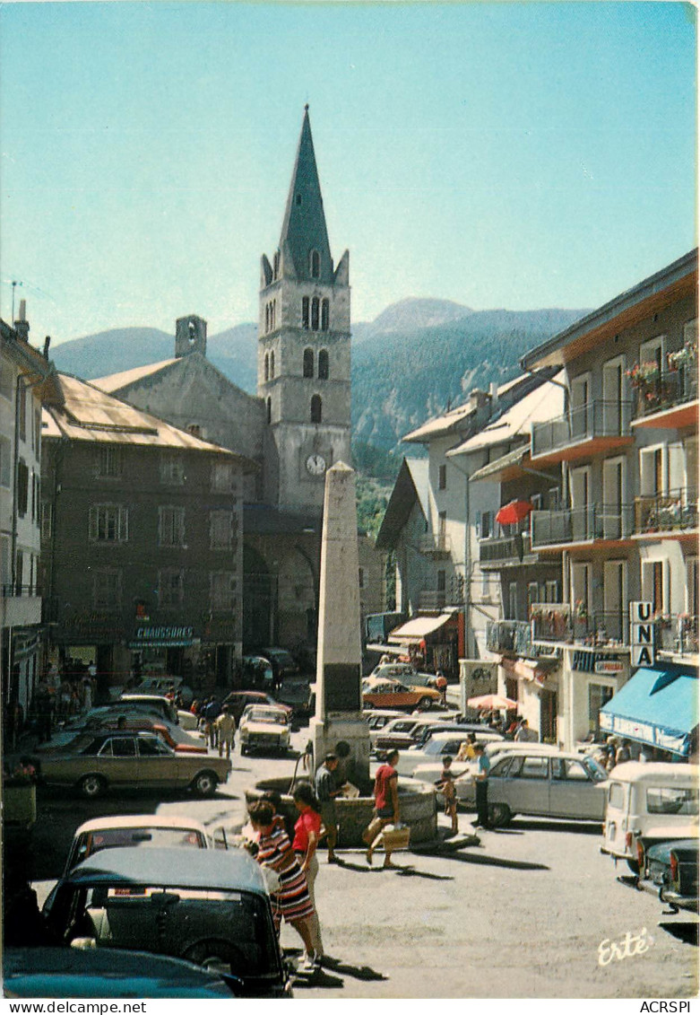 GUILLESTRE La Place Et La Fontaine Du General Albert 1 (scan Recto Verso)ME2645 - Guillestre