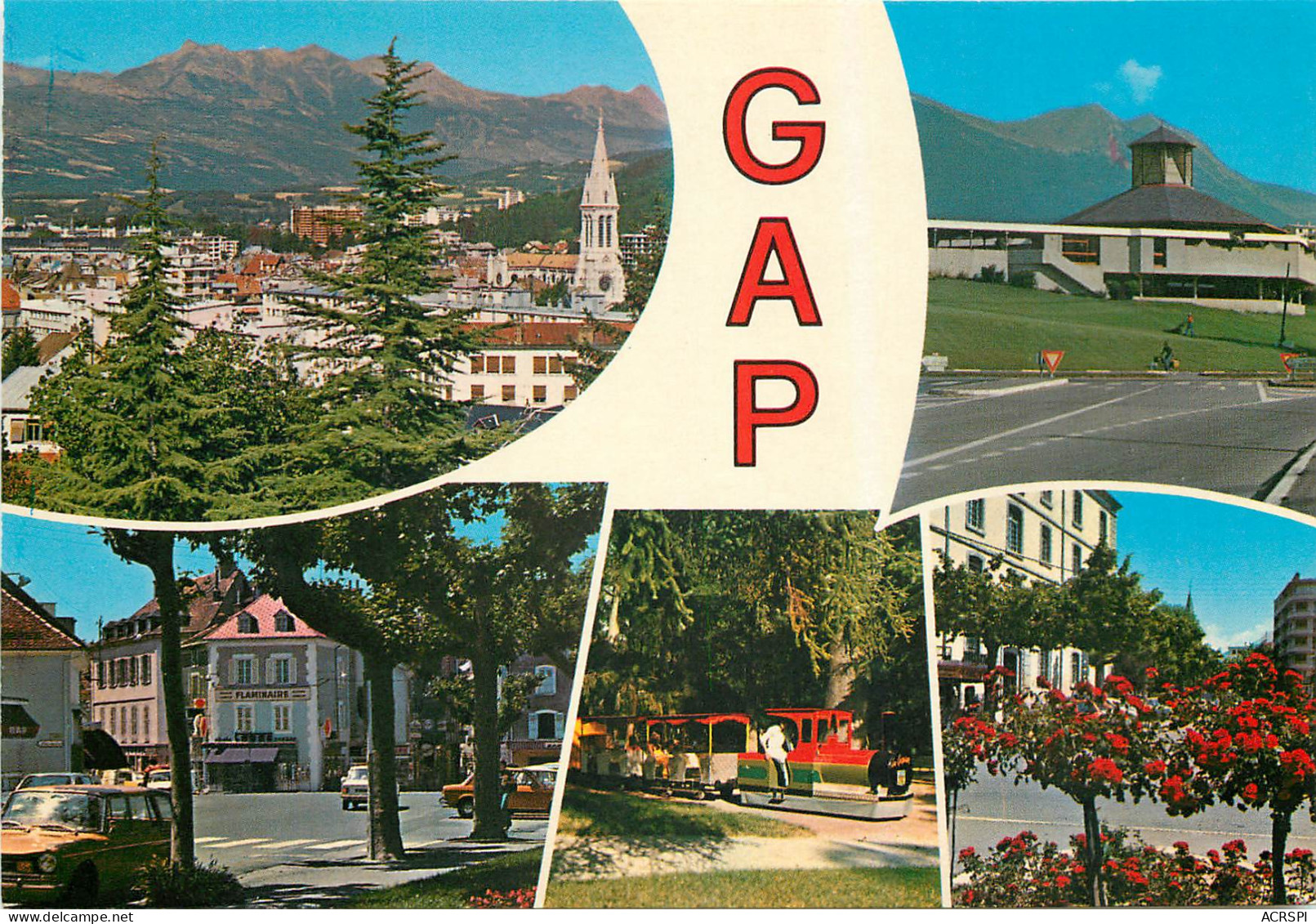 GAP Ville Touristique Sur La Route Napoleon 15(scan Recto Verso)ME2645 - Gap