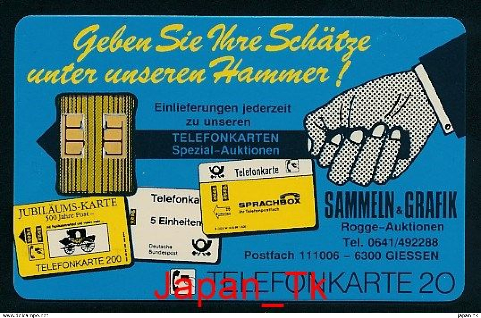 GERMANY K 407 C 91 Rogge-Auktionen  - Aufl  2000 - Siehe Scan - K-Reeksen : Reeks Klanten