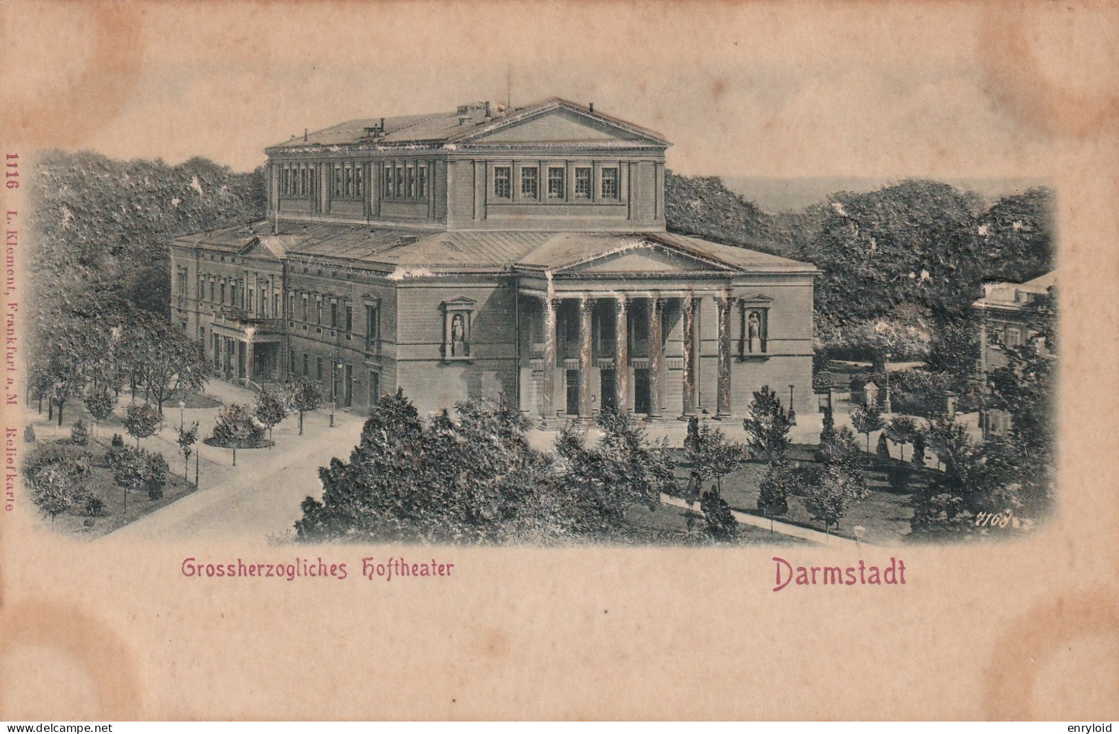 Darmstadt Grossherzogliches Hoftheater Darmstadt - Darmstadt