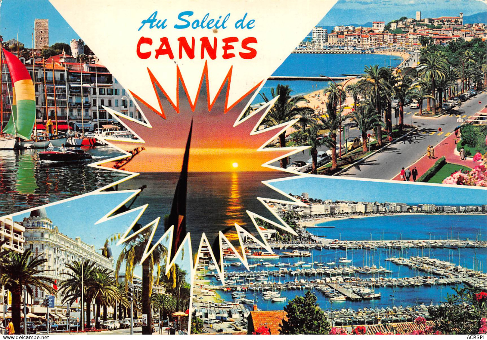 Le Soleil De CANNES  43 (scan Recto Verso)ME2645TER - Cannes