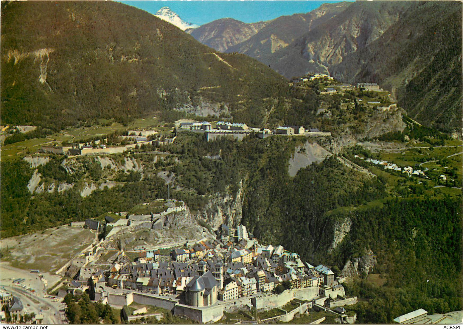 BRIANCON Ville La Pplus Haute D Europe Au Fond Le Grand Pic 27(scan Recto Verso)ME2646 - Briancon