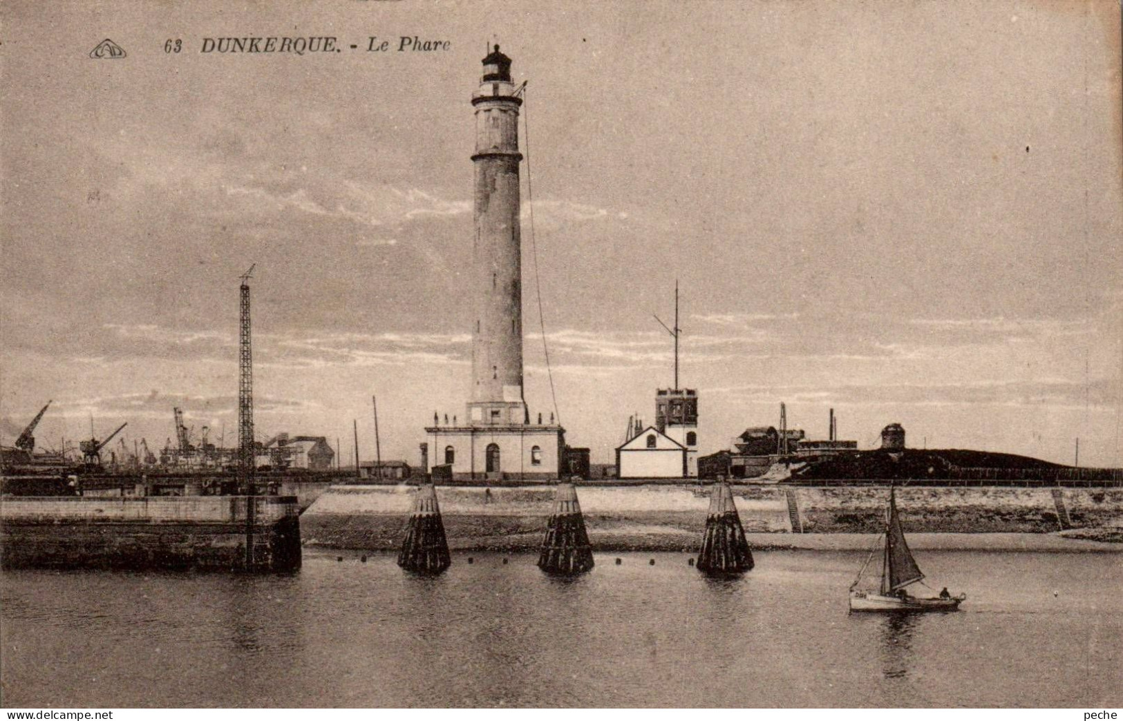 N°1542 W -cpa Dunkerque -le Phare- - Leuchttürme