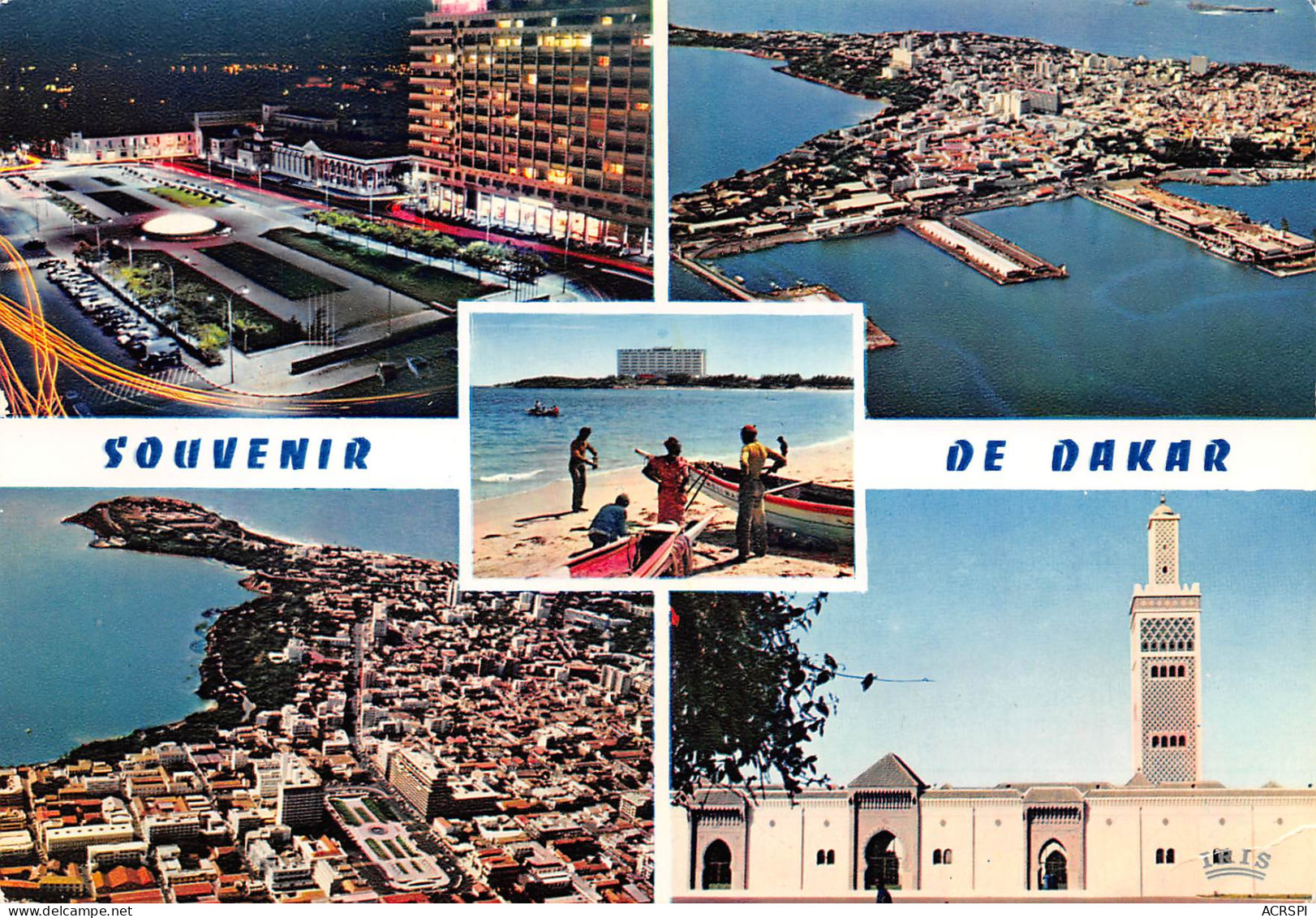 SENEGAL  Souvenir De DAKAR   1 (scan Recto Verso)ME2646TER - Senegal