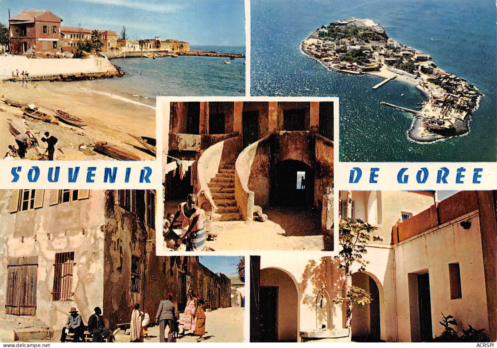 SENEGAL   Souvenir De GOREE  12 (scan Recto Verso)ME2646TER - Senegal