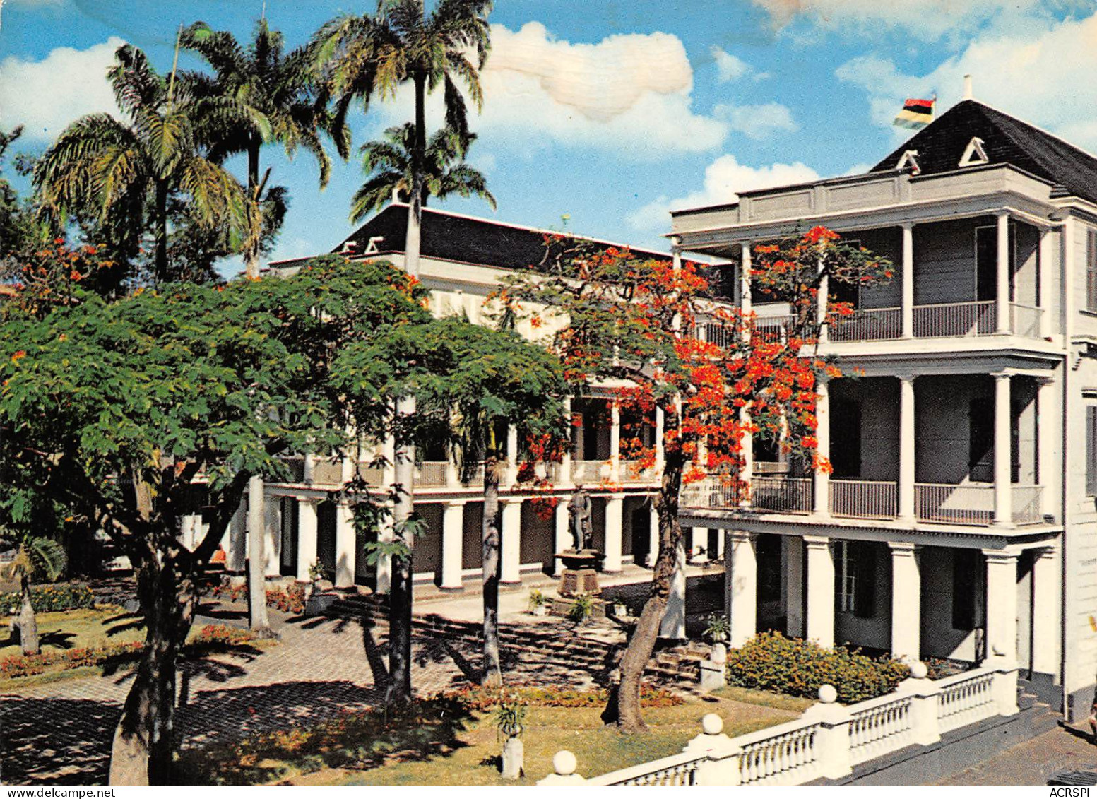 MAURITIUS   Port Louis Hotel Du Gouvernement  25 (scan Recto Verso)ME2646UND - Mauritius