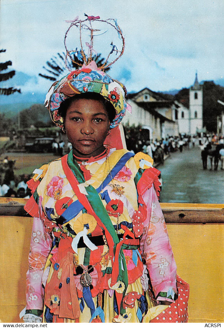 Sao Tomé-et-Principe  Jeune Fille Girl Floripes Rapariga Menina Portugal 39 (scan Recto Verso)ME2646UND - São Tomé Und Príncipe