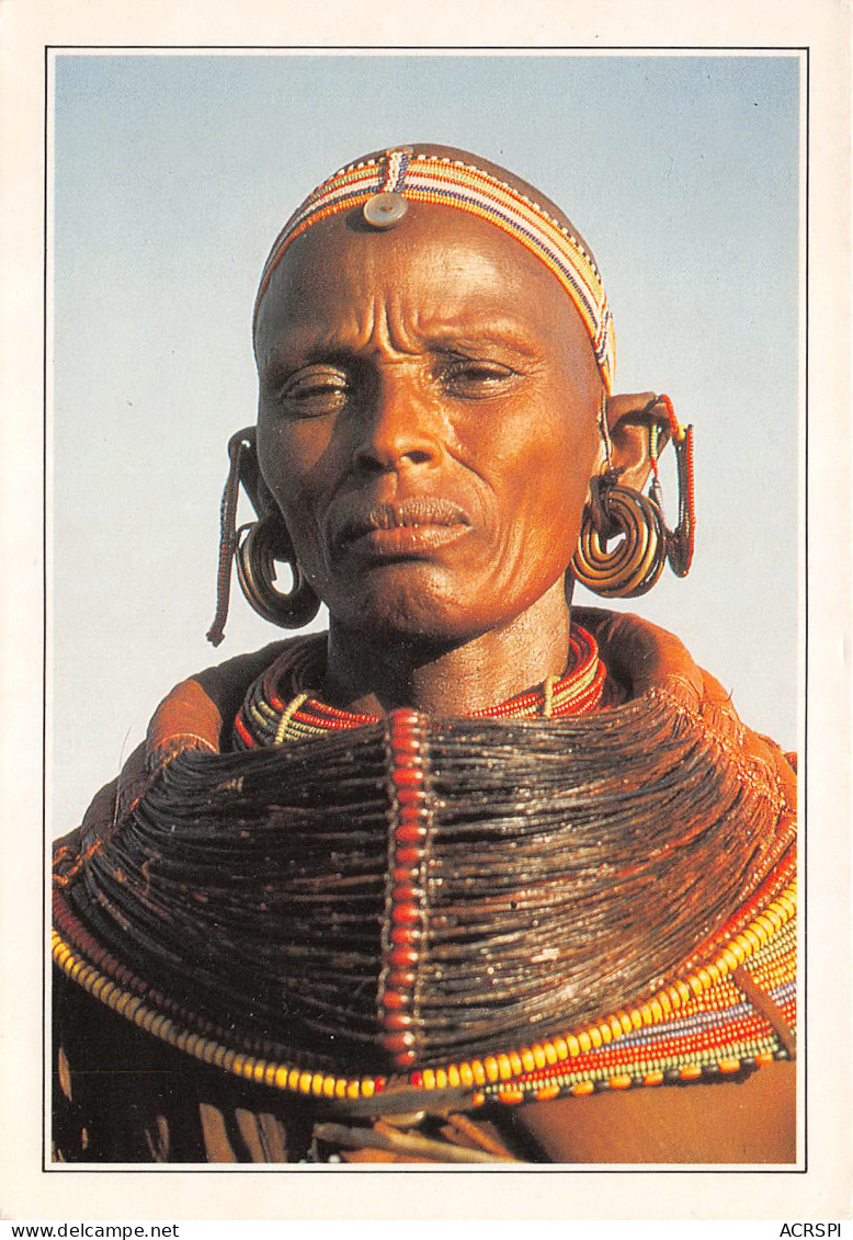 KENYA  SAMBURU Woman Femme Jeune Fille  30 (scan Recto Verso)ME2646VIC - Kenia