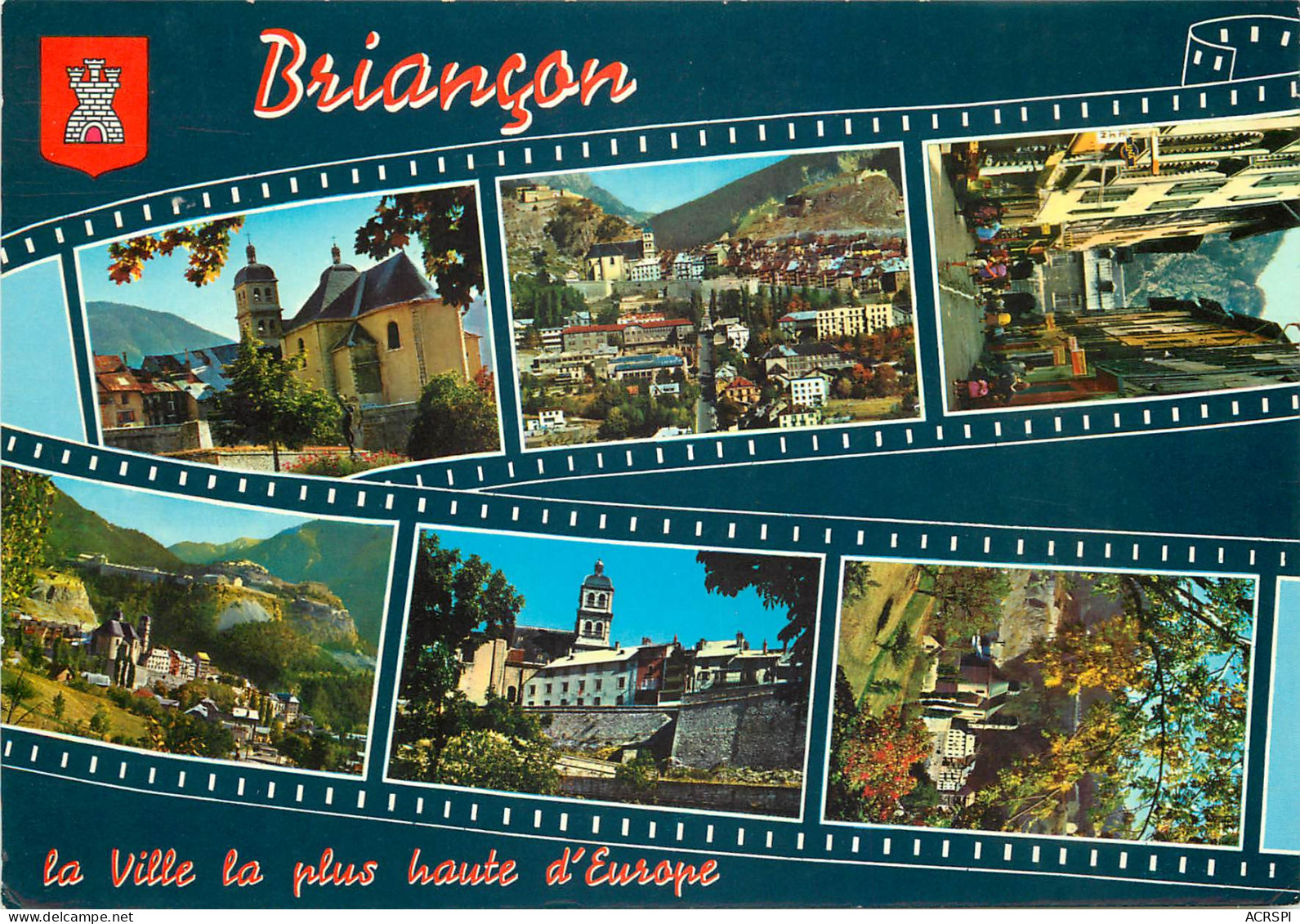 BRIANCON Le Plus Haute Ville D Europe 18(scan Recto Verso)ME2647 - Briancon