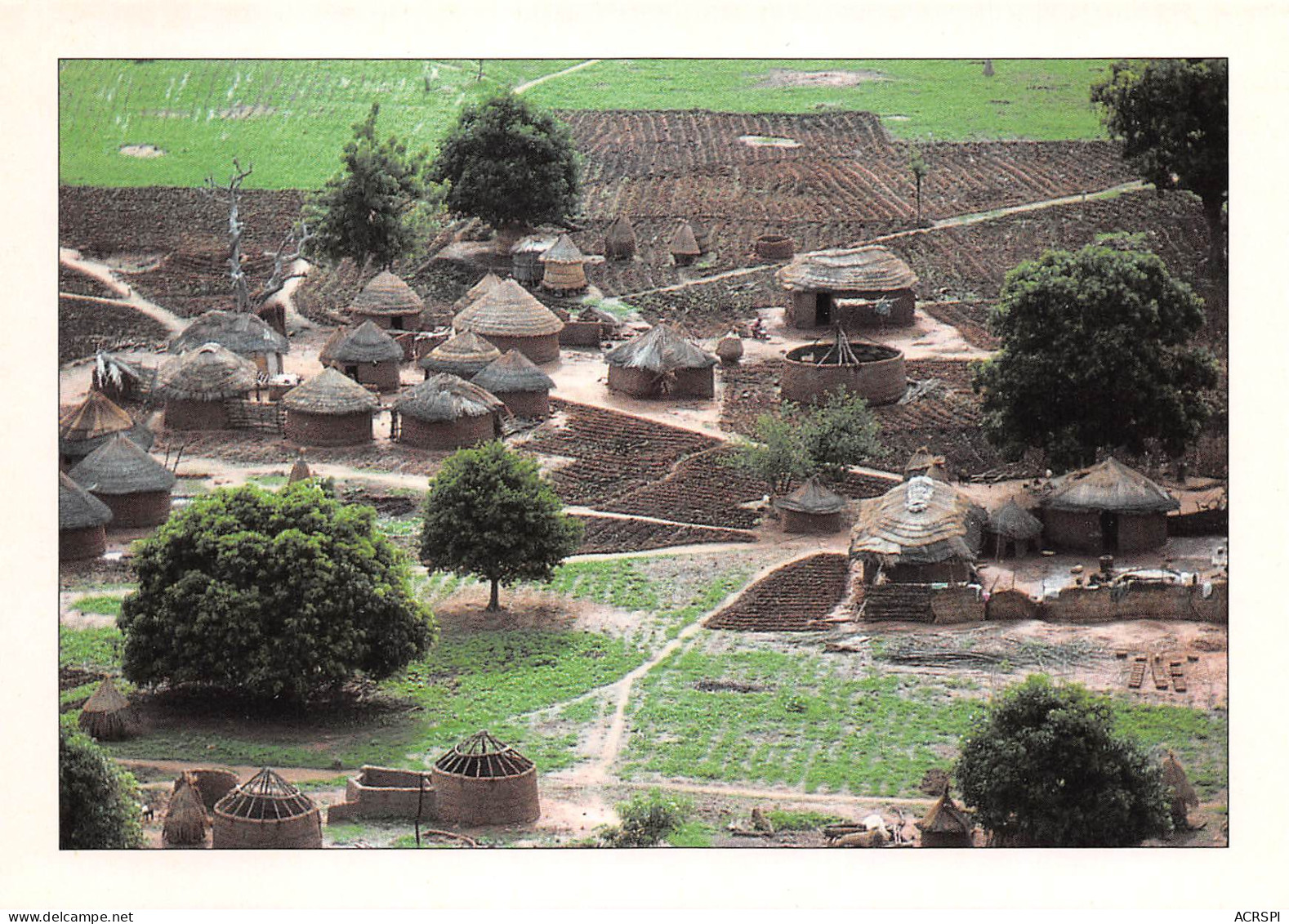 MALI  Ancien Soudan Français Village Aux Huttes Circulaires  3 (scan Recto Verso)ME2647BIS - Malí