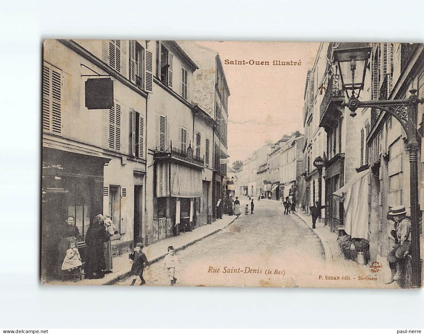 SAINT OUEN : Rue Saint-Denis - état - Saint Ouen