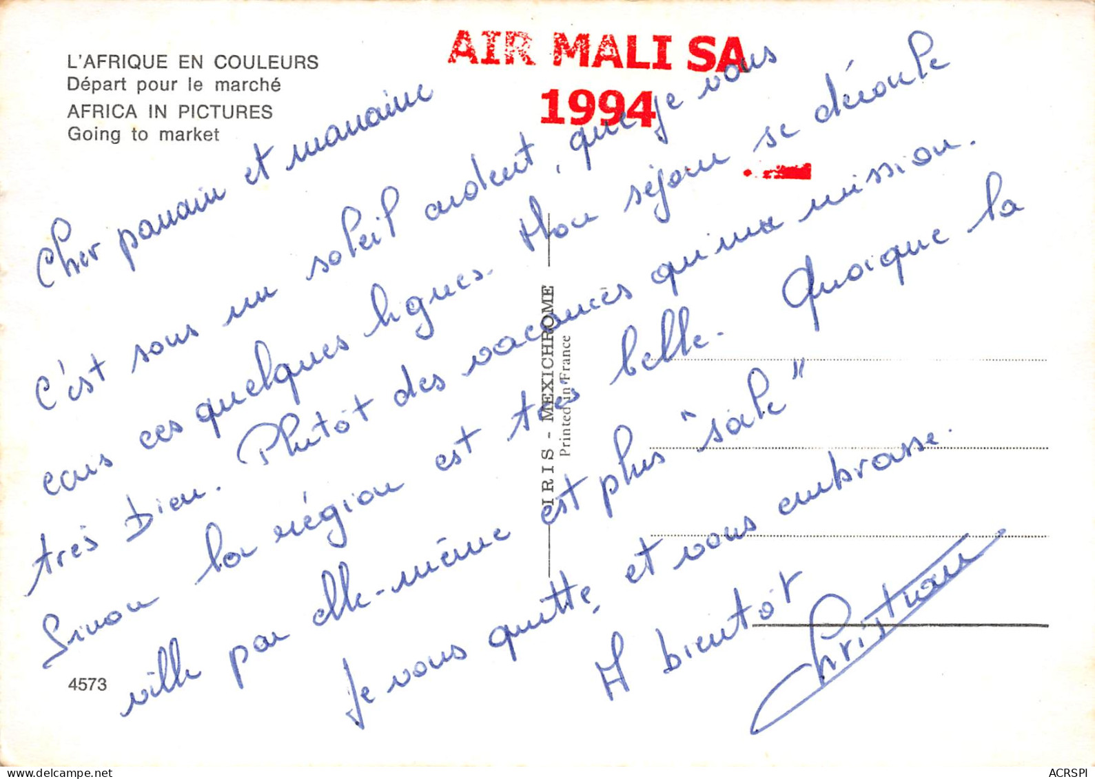 MALI  Ancien Soudan Français Jeunes Femmes  25 (scan Recto Verso)ME2647BIS - Malí