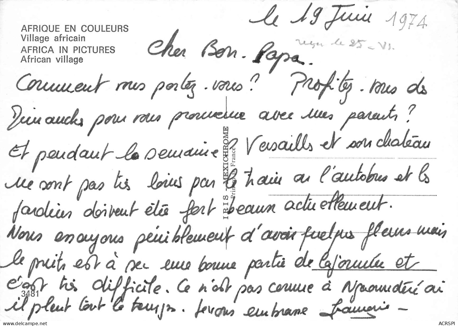 MALI  Ancien Soudan Français Huttes  34 (scan Recto Verso)ME2647BIS - Malí