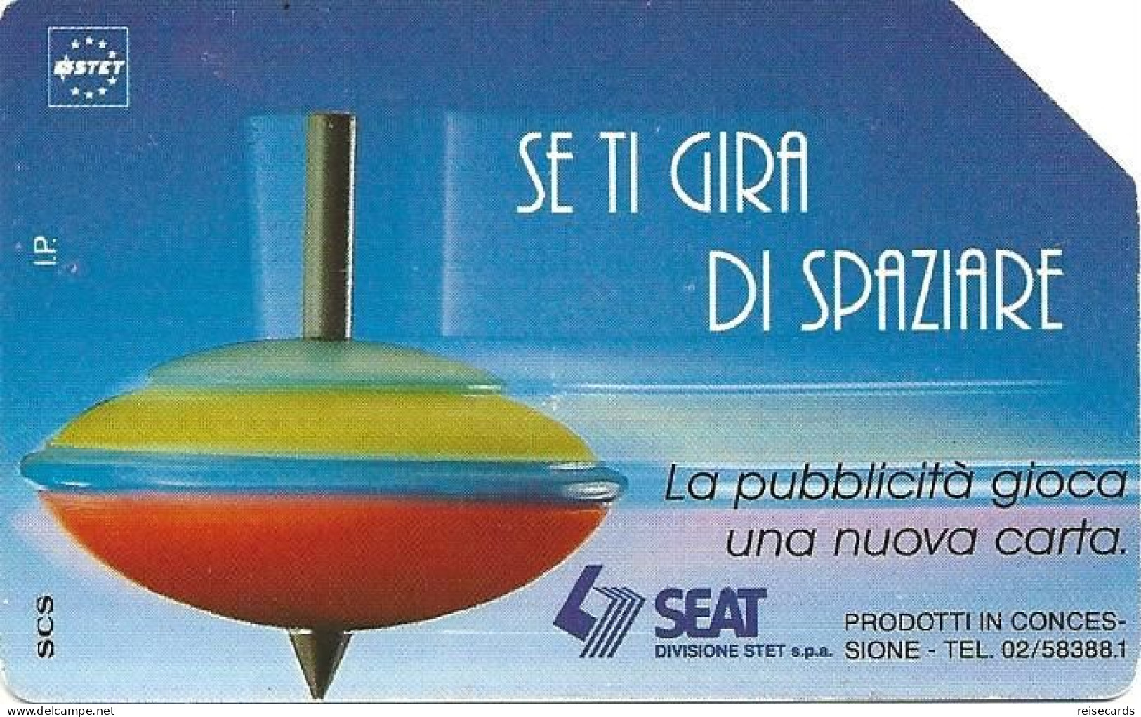 Italy: Telecom Italia - Seat - Públicas  Publicitarias