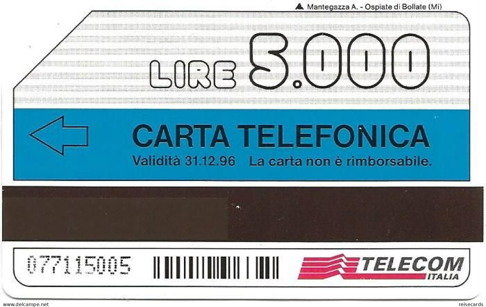 Italy: Telecom Italia - Seat - Öff. Werbe-TK