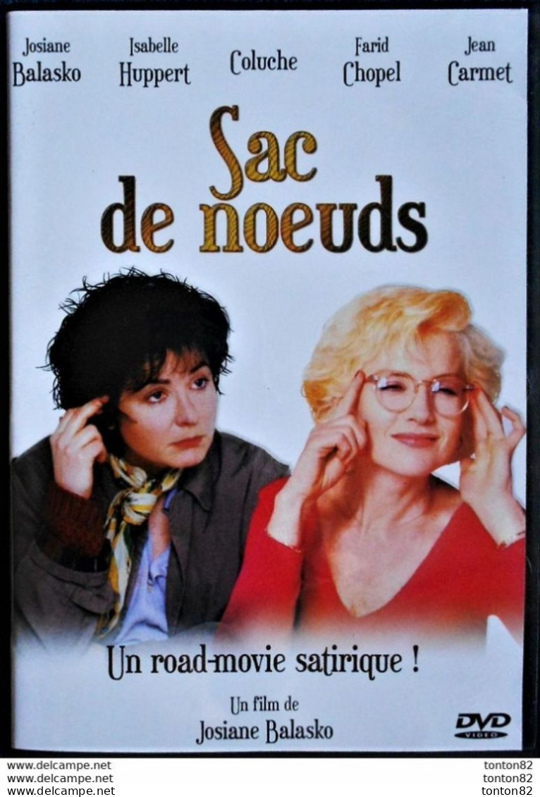 Sac De Nœuds - COLUCHE - Josiane Balasko - Isabelle Huppert - Jean Carmet - Farid Chopel . - Cómedia