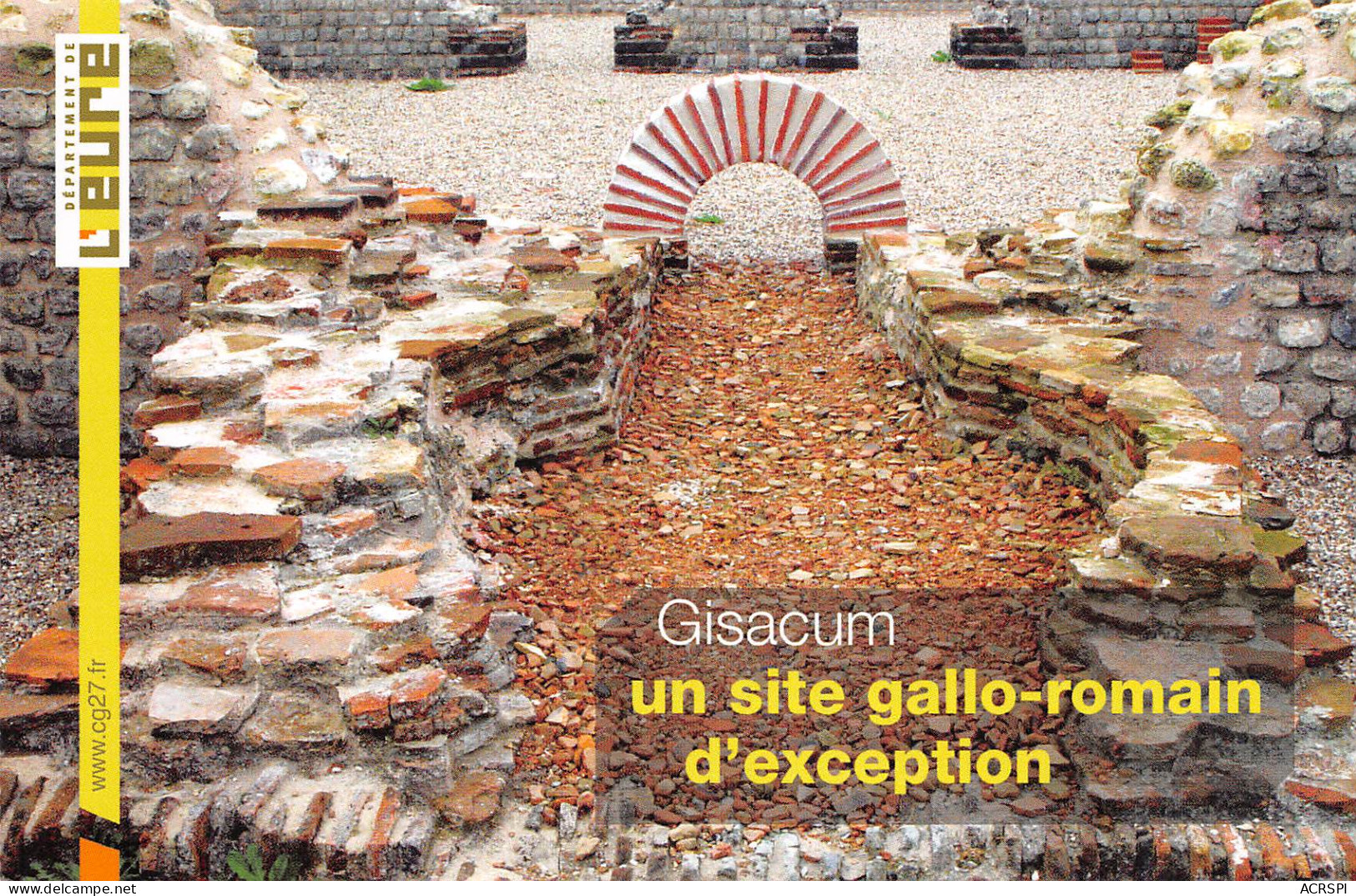 Site Archéologique De Gisacum   Le Vieil  Evreux  25 (scan Recto Verso)ME2647TER - Vernon