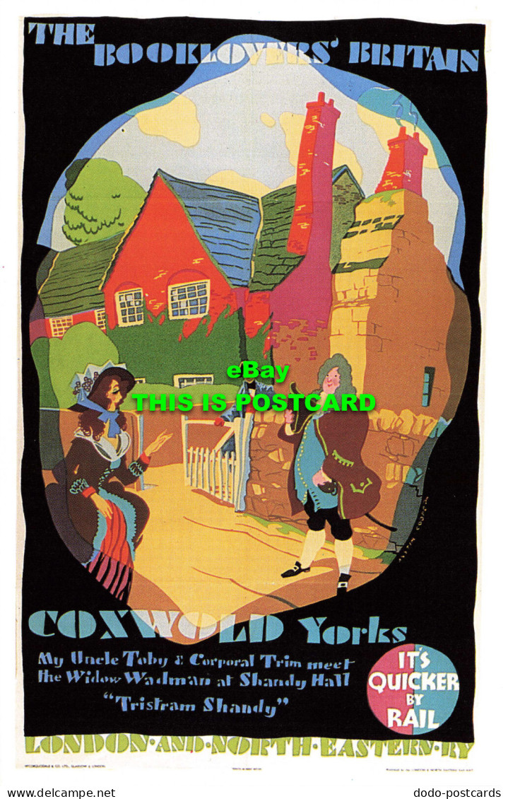 R569832 Booklovers Britain. Coxwold Yorks. London And North Eastern Ry. Dalkeith - Otros & Sin Clasificación