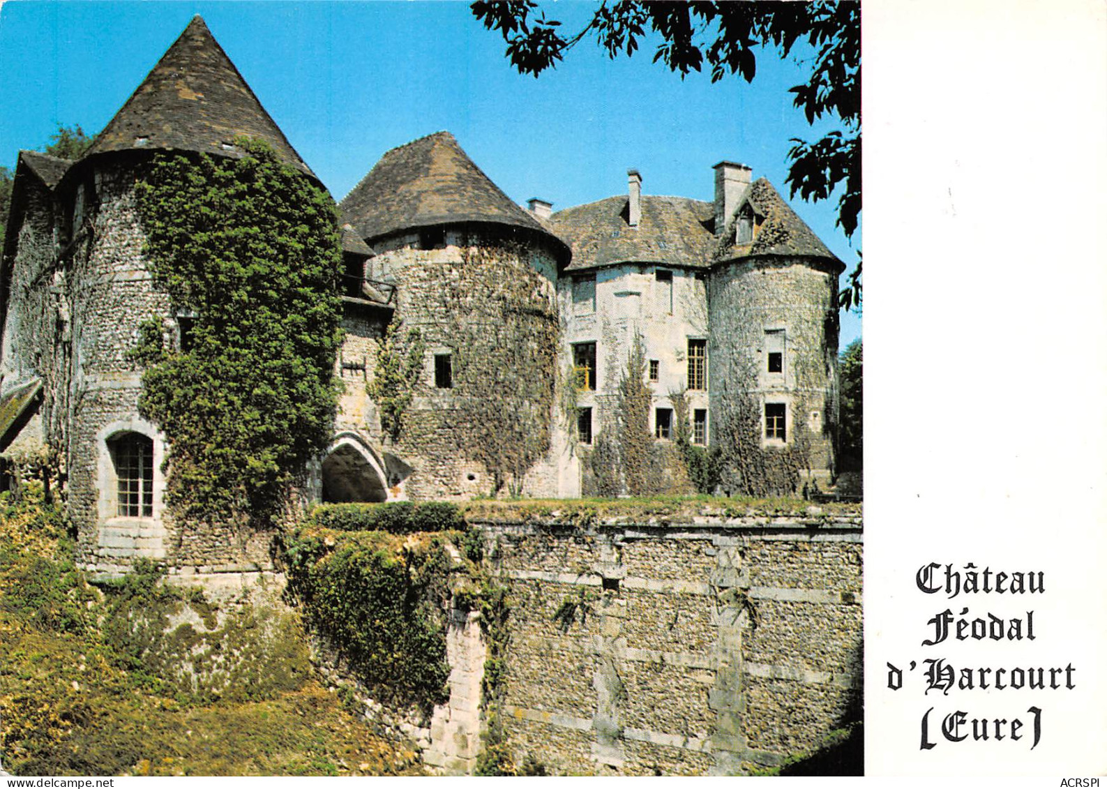 HARCOURT Le Chateau Féodal  31 (scan Recto Verso)ME2647TER - Harcourt