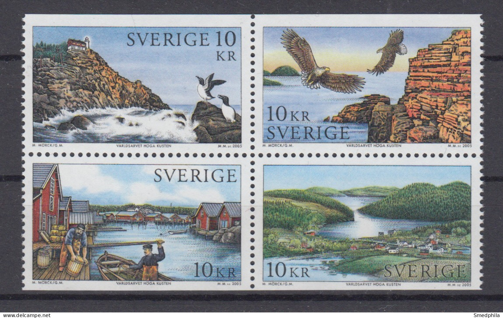 Sweden 2005 - Michel 2453-2456 MNH ** - Unused Stamps