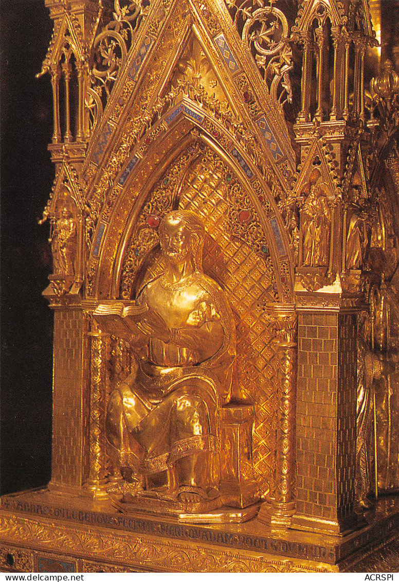 EVREUX   Abbatiale Saint TAURIN Christ En Majesté  21 (scan Recto Verso)ME2647UND - Evreux