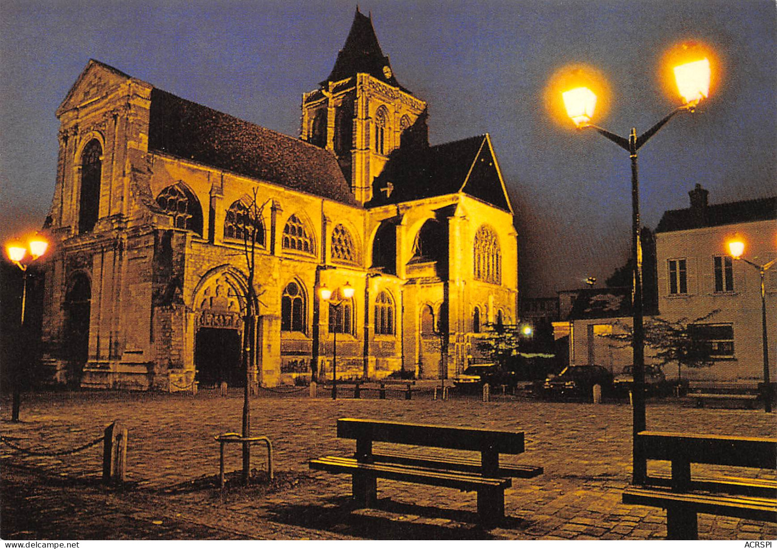 EVREUX  Abbatial Saint Taurin La Nuit 26 (scan Recto Verso)ME2647UND - Evreux