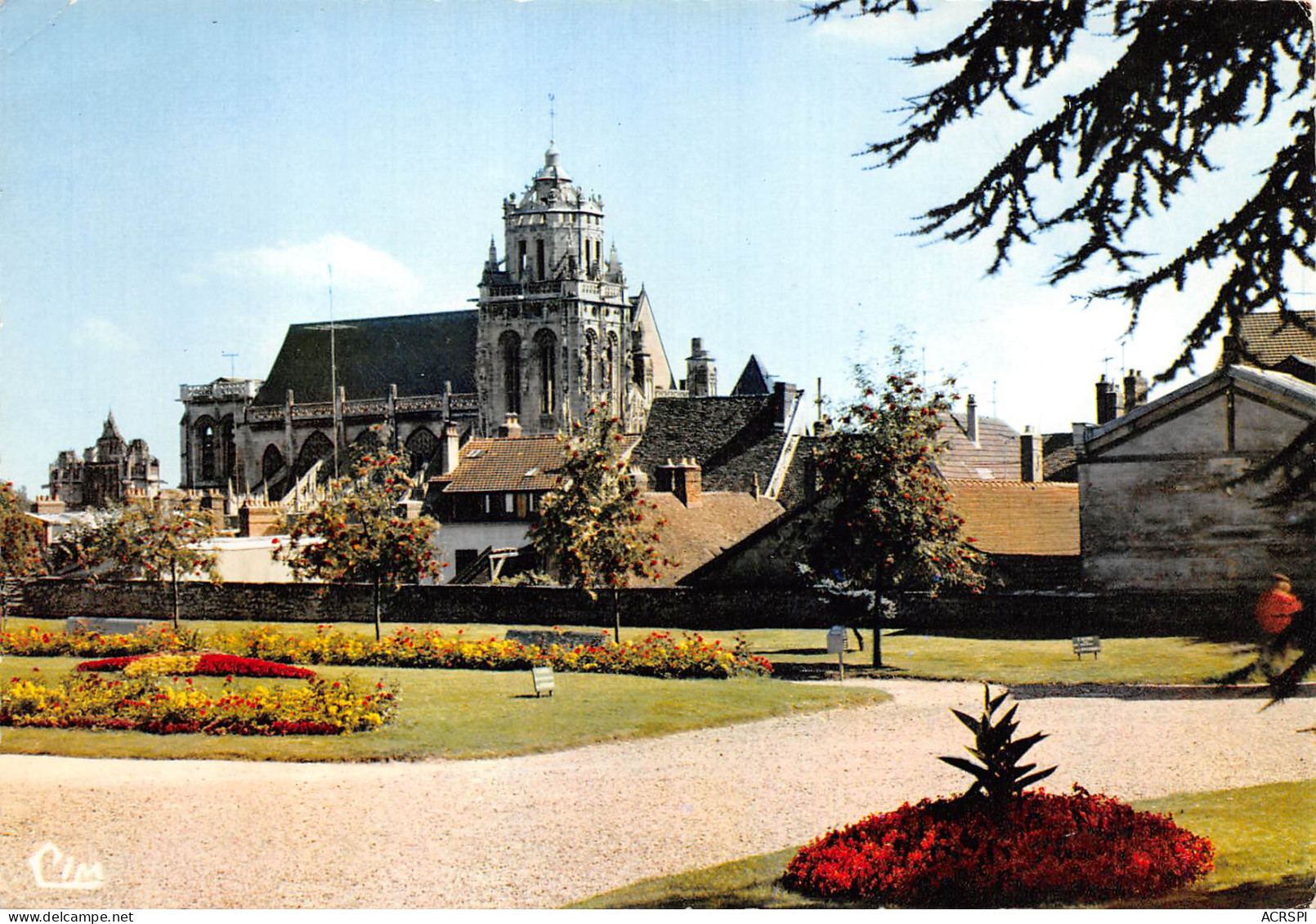 GISORS  L' église  Vue Jardins Du Chateau  33 (scan Recto Verso)ME2647UND - Gisors