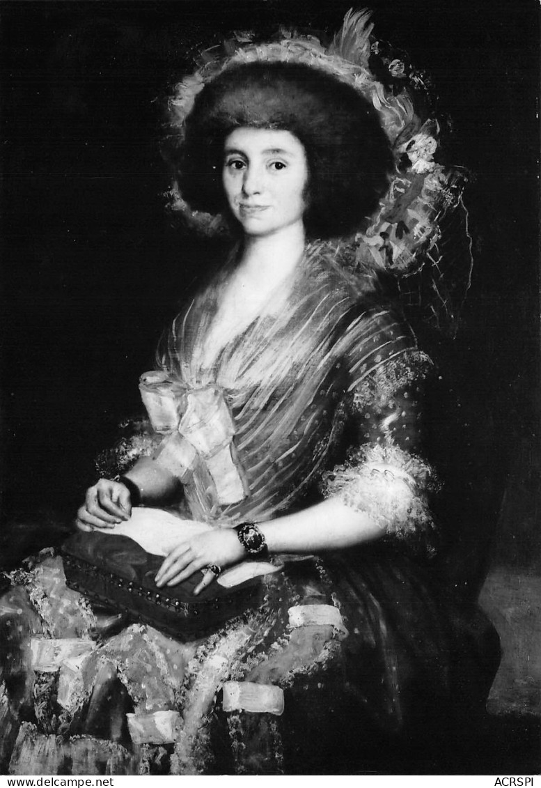 Francisco De Goya Y Lucientes - Portrait Of Senora Ceán Bermudez  42 (scan Recto Verso)ME2647VIC - Paintings