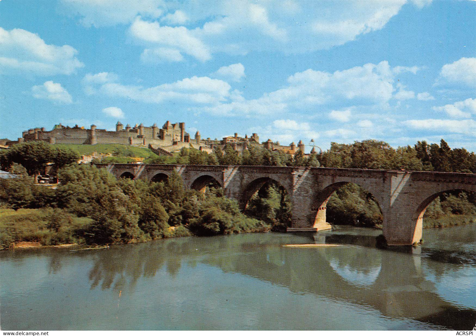 CARCASSONNE  Le Pont Vieux Sur L'AUDE  17 (scan Recto Verso)ME2648BIS - Carcassonne