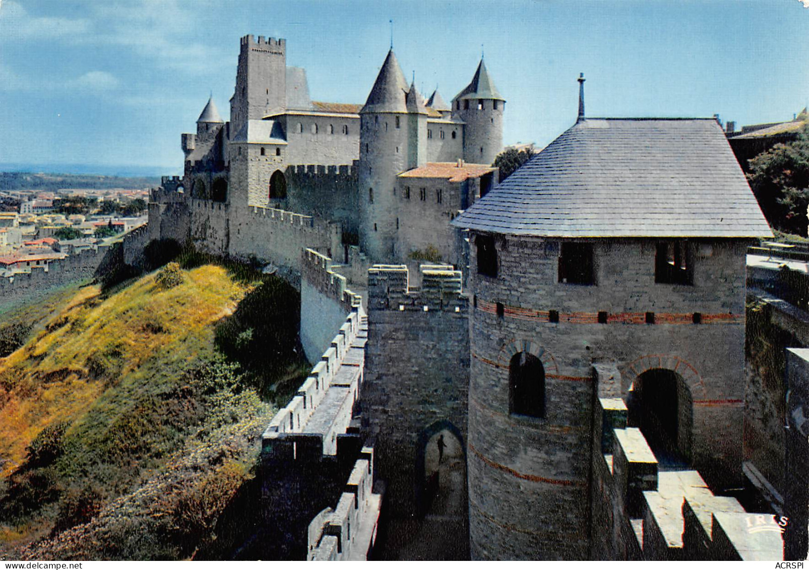 CARCASSONNE   Vue De L'enceinte Fortifiée 19 (scan Recto Verso)ME2648BIS - Carcassonne