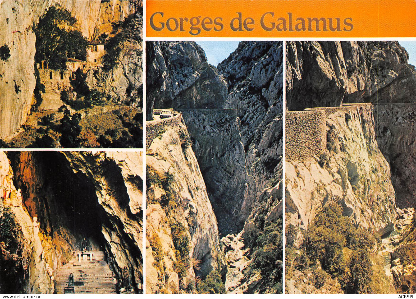 Gorges De Galamus  Cubières-sur-Cinoble Et Saint-Paul-de-Fenouillet 56 (scan Recto Verso)ME2648BIS - Autres & Non Classés