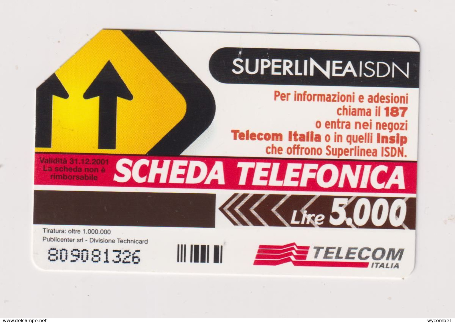 ITALY -  Superlinea ADSN Urmet  Phonecard - Pubbliche Ordinarie