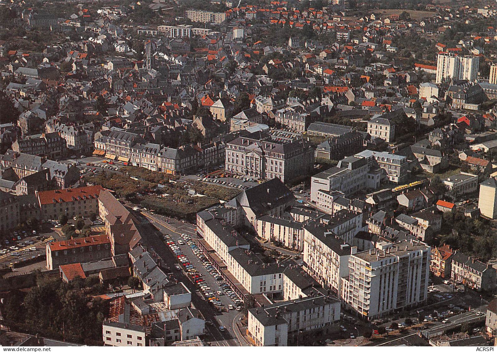 GUERET  Vue Générale Du Centre Ville 19 (scan Recto Verso)ME2650BIS - Guéret