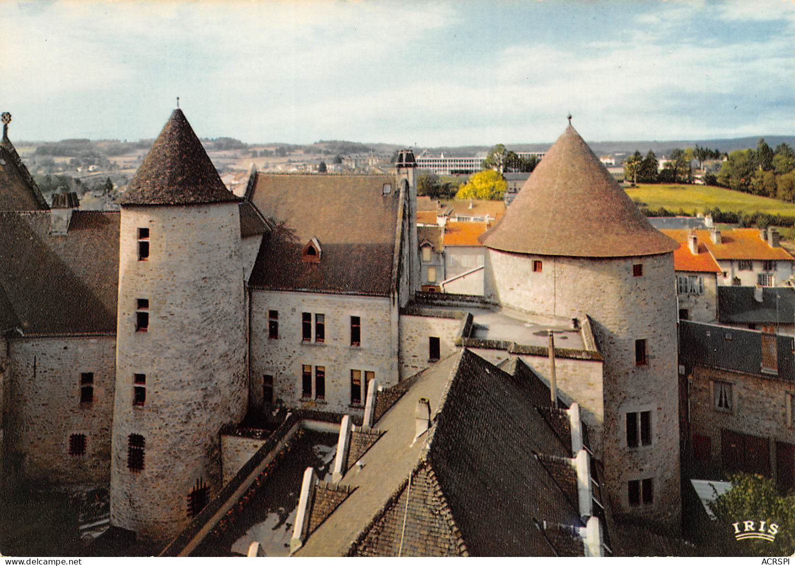 BOURGANEUF  Le Chateau  8 (scan Recto Verso)ME2650TER - Bourganeuf