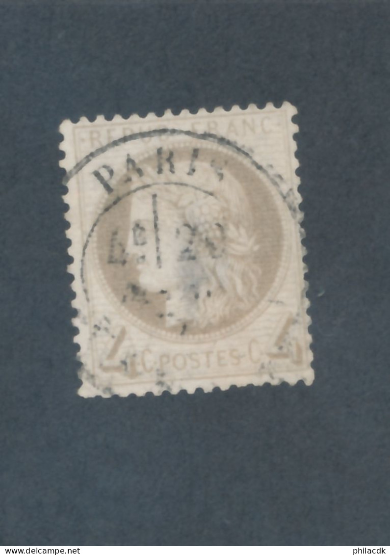 FRANCE - N° 52 OBLITERE AVEC CAD PARIS - COTE : 60€ - 1872 - 1871-1875 Cérès