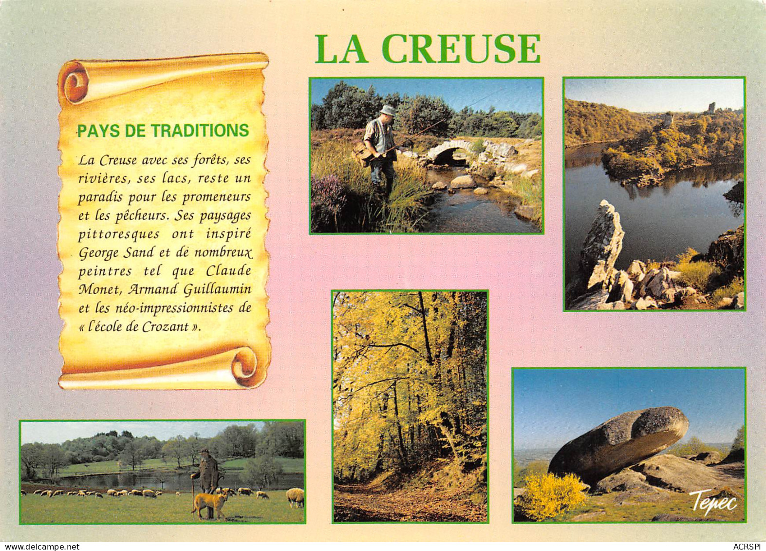 La CREUSE Pays De Traditions   17 (scan Recto Verso)ME2650UND - Guéret