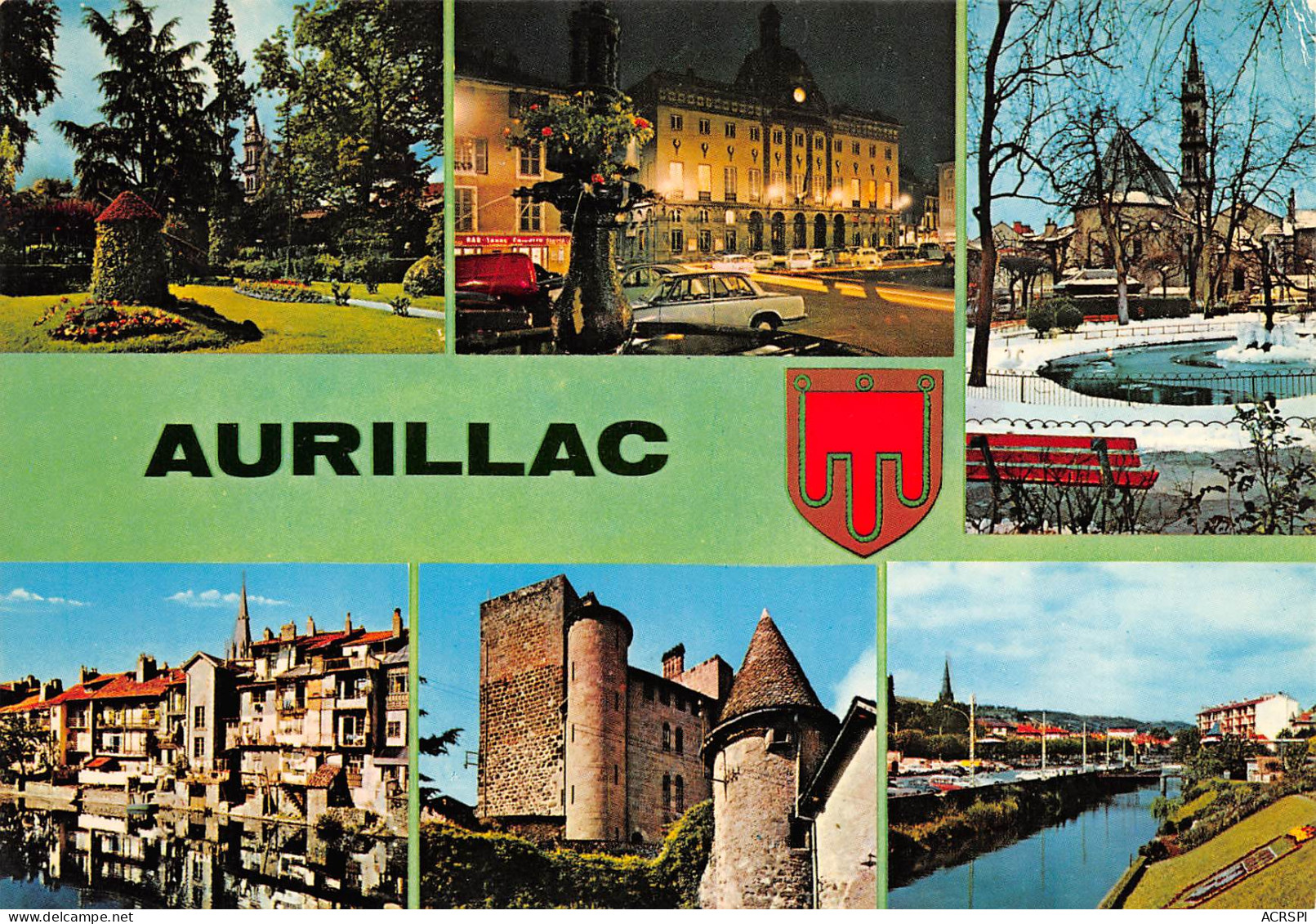 AURILLAC  Multivue 38 (scan Recto Verso)ME2650VIC - Aurillac