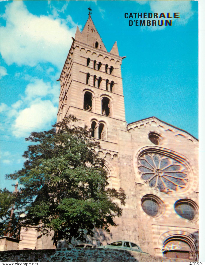 EMBRUN Le Beau Clcoher Roman De La Cathedrale 25(scan Recto Verso)ME2651 - Embrun